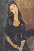 Amedeo Modigliani Jeanne Hebuterne assise (mk38) Spain oil painting artist
